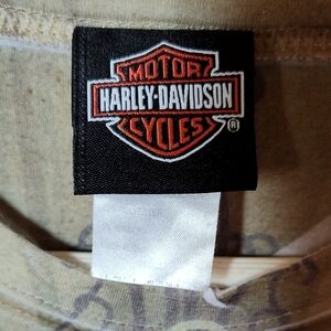 Harley-Davidson Tan Short Sleeve Tee